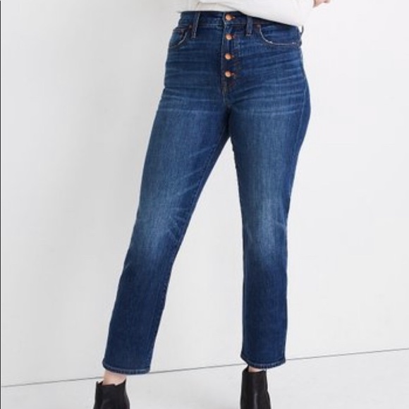 Madewell Denim - Madewell Barnsdale High Rise Crop Jeans 30 NWT